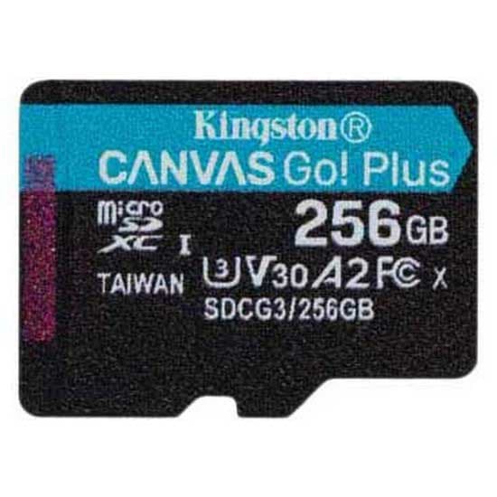 Kingston Muistikortti Canva Go Plus Microsd 256gb Musta