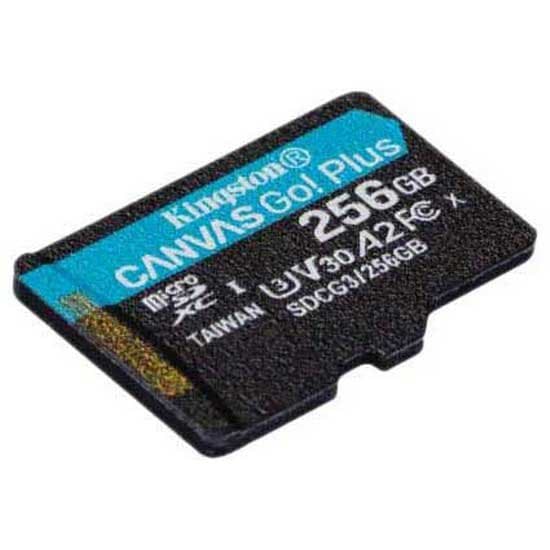 Kingston Muistikortti Canva Go Plus Microsd 256gb Musta