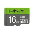 Miniatyrbild 1 av 3: MICRO-SD ELITE 16GB KLASS 10 UHS-I U1+SD AD R100 MB/S HC 0,000000 Svart