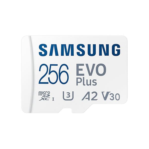 SAMSUNG 256GB MicroSD EVO PLUS minneskort