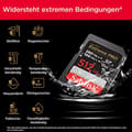 Miniatyrbild 5 av 6: SanDisk SDSDXEP-512G-GN4IN Minneskort 512GB SDXC UHS-II Klass 10 (SDSDXEP-512G-GN4IN)