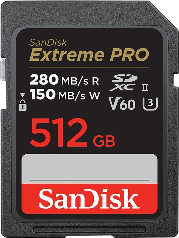 SanDisk SDSDXEP-512G-GN4IN Minneskort 512GB SDXC UHS-II Klass 10 (SDSDXEP-512G-GN4IN)