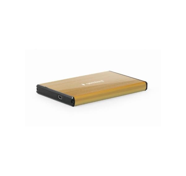 Hdd-fodral ext. Usb3 2,5"/guld ee2-u3s-3-gl, Gembird
