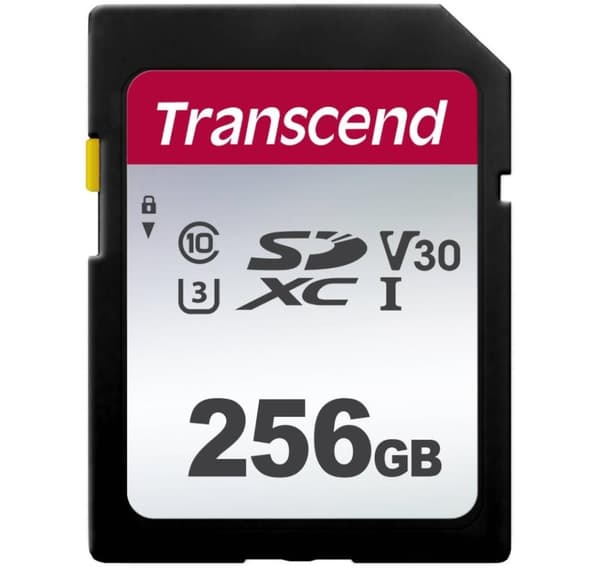 Memory sdxc 256gb uhs-I/c10 ts256gsdc300s, Transcend