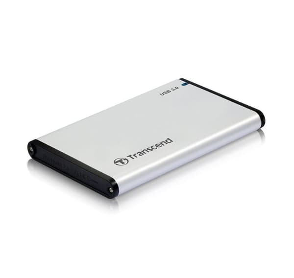 SSD/hdd cover 2,5" usb3.1/ts0gsj25s3, Transcend Sølv