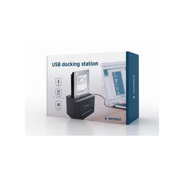 Kiintolevyasema usb2 2,5"/3,5" sata hd32-u2s-5, Gembird
