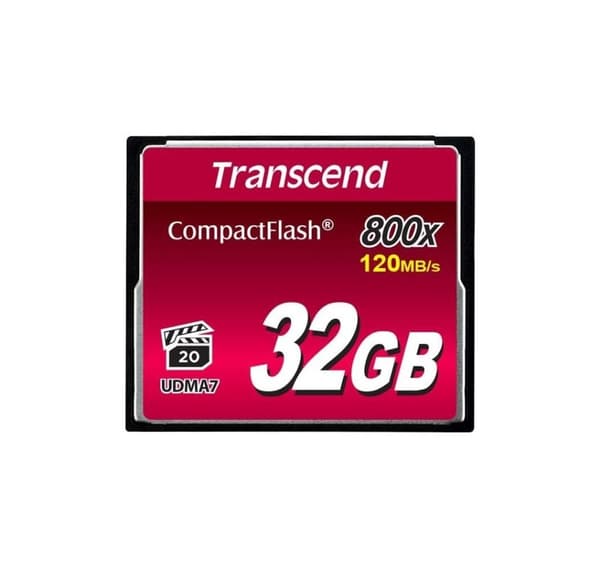 Minne compact flash 32gb/800x ts32gcf800, Transcend