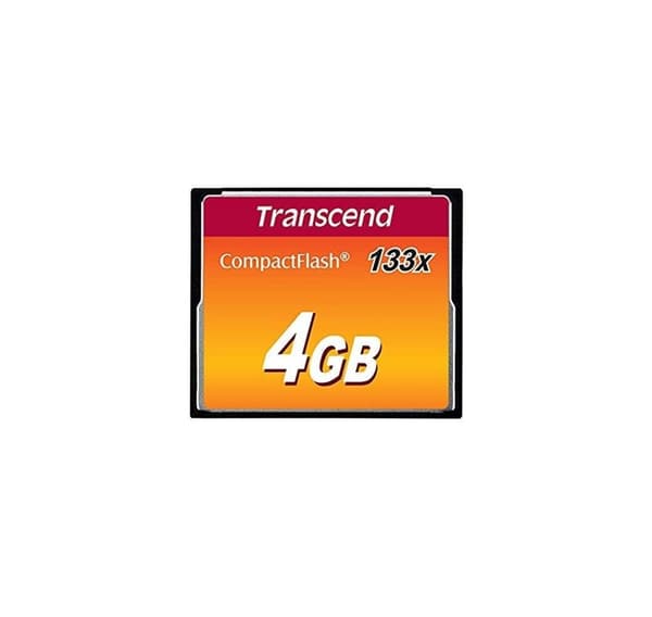 Minne compact flash 4gb/slc ts4gcf133, Transcend