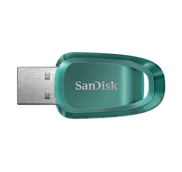 Minnestasjon flash usb3.2/128gb sdcz96-128g-g46, Sandisk Grønn