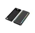 Miniatyrbilde 2 av 3: Gembird EE2280-U3C-03 USB 3.1-kapsling for M.2 NVMe-stasjoner, RGB, aluminium