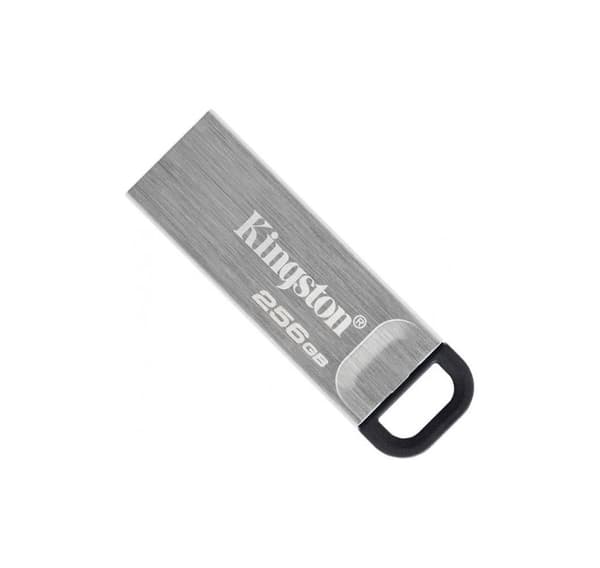 Høyytelses USB-flash-stasjon USB3.2/256GB, KINGSTON Sølv