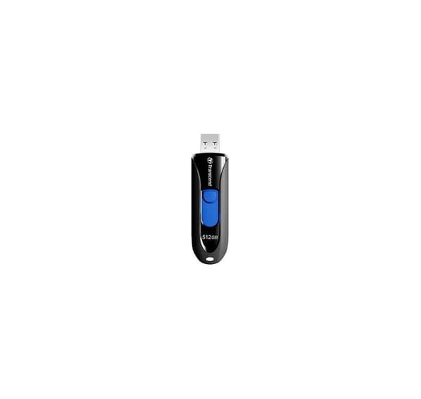 Hukommelsesdrev flash JetFlash 790 USB3 512GB, TRANSCEND Sort