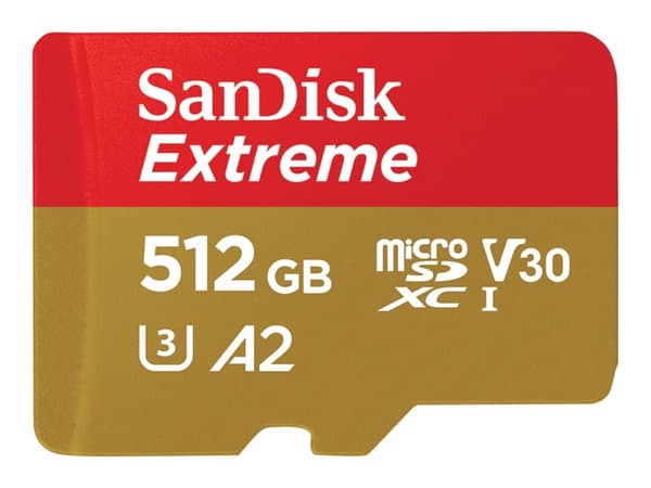 SanDisk Extreme - flashhukommelseskort