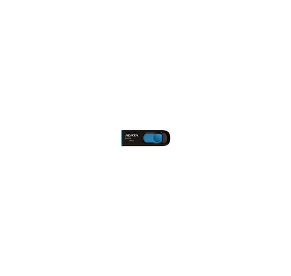 Minnestasjon flash usb3.1 64gb/blå auv128-64g-rbe, Adata Sort, Blå