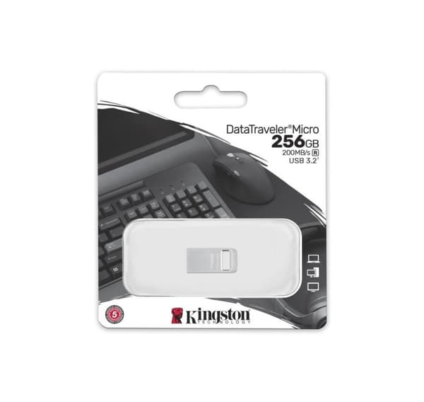 Muistiasema flash usb3.2 256g/micro dtmc3g2/256gb, Kingston