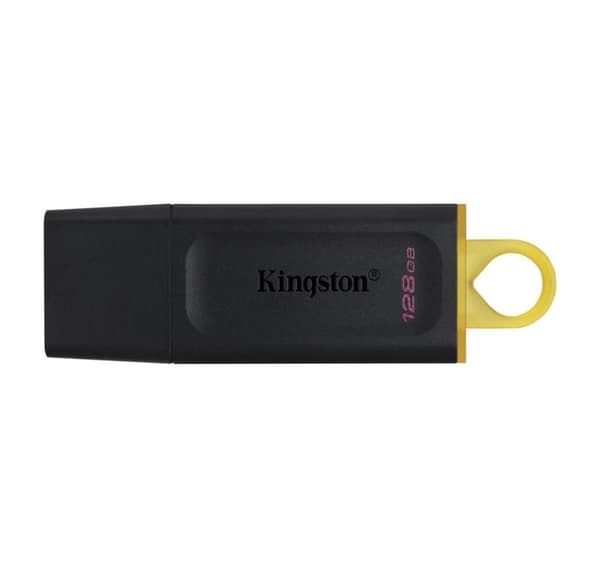 Minnesenhet flash usb3.2/128gb dtx/128gb, Kingston Svart, Gul