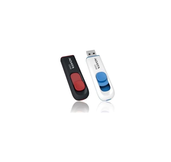 Muistiasema flash usb2 16gb/wh/blue ac008-16g-rwe, Adata Sininen, Valkoinen