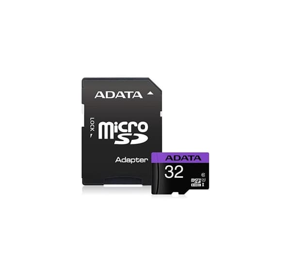 Hukommelse micro SDHC 32gb m/adap./ausdh32guicl10-ra1, Adata