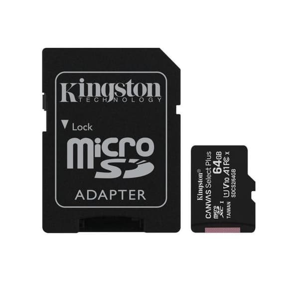 Minne micro sdxc 64gb uhs-I/w/adapter sdcs2/64gb, Kingston