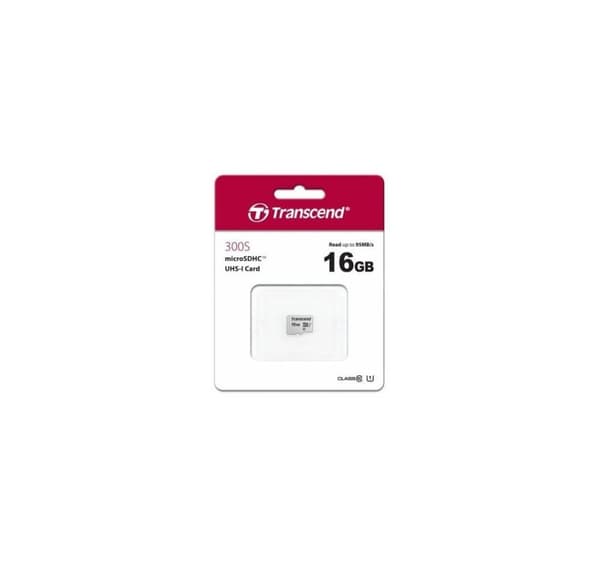 Minne MICRO SDHC 16GB, TRANSCEND