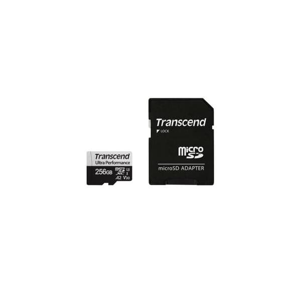 Minne MICRO SDXC 256GB, TRANSCEND