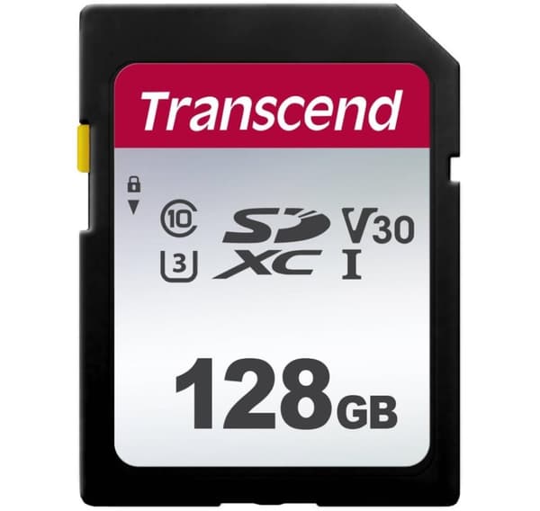 Minne SDXC 128GB, TRANSCEND