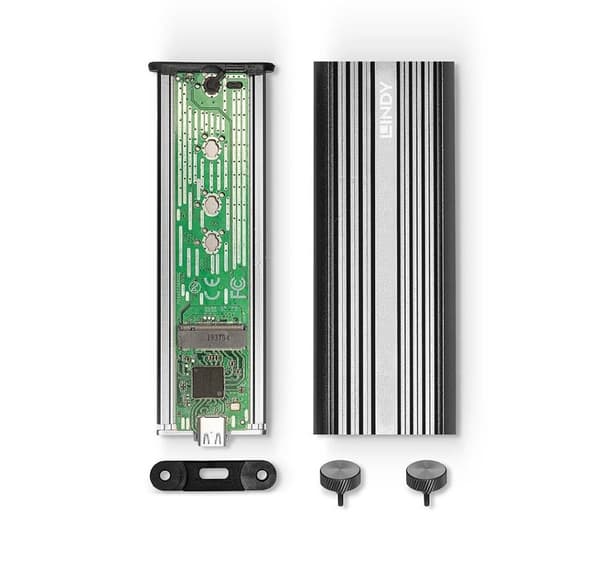 USB 3.2 Gen 2x2 NVMe M.2 SSD-hölje, LINDY