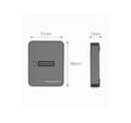 Pikkukuva 5 / 6: Pöytätietokoneen USB Type-C M.2 SATA & NVME SSD -telakointiasema, musta, GEMBIRD