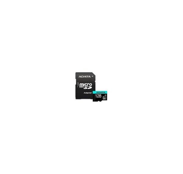 Minne MICRO SDXC 128 GB W/AD./AUSDX128GUI3V30SA2-RA1 ADATA