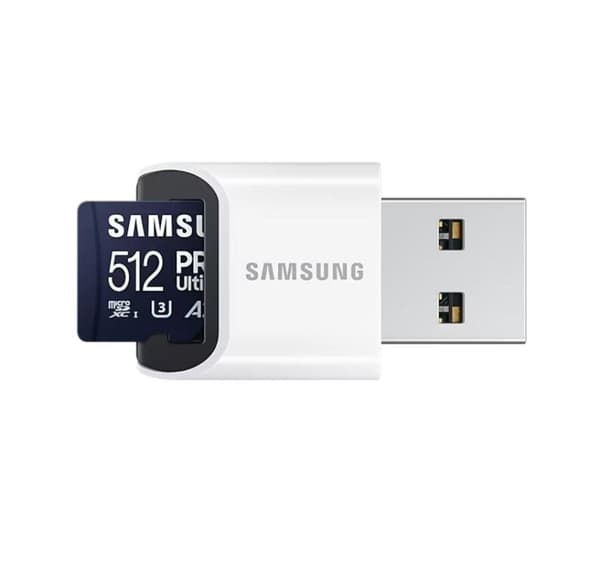 Minne micro sdxc 512gb/w/leser mb-my512sb/ww, Samsung