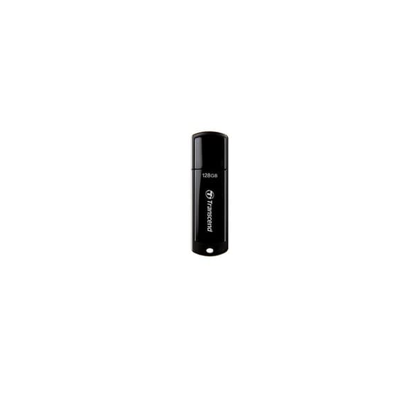 Minnestasjon flash usb3 128gb/svart ts128gjf700, Transcend Sort