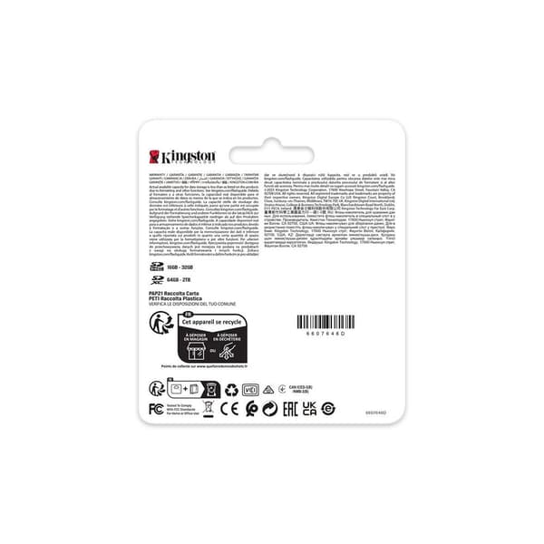 Kingston Sd-kortti Canvas React Plus 128gb Sdxc Uhs-ii Clase 10