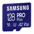 Miniatyrbillede 2 af 5: Samsung Hukommelseskort Micro Sd Pro Plus Uhs-i U3 Full Hd 4k 128gb Blå