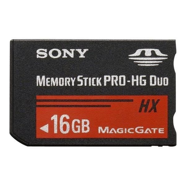 Memory Stick PRO Duo 16 GB minneskort- USED