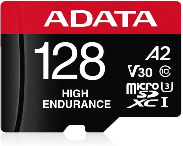 ADATA | AUSDX128GUI3V30SHA2-RA1 minneskort | 128GB | MicroSDXC | Flash-minne klass 10 | Adapter
