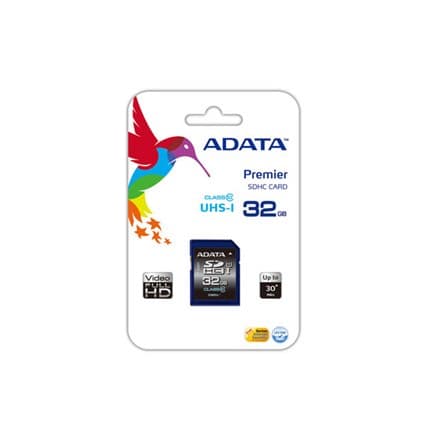 ADATA Premier 32GB SDHC Class 10-minneskort