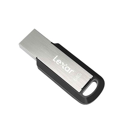 Lexar | Flash-asema | JumpDrive M400 | 64 Gt | USB 3.0 | Musta/harmaa Hopea