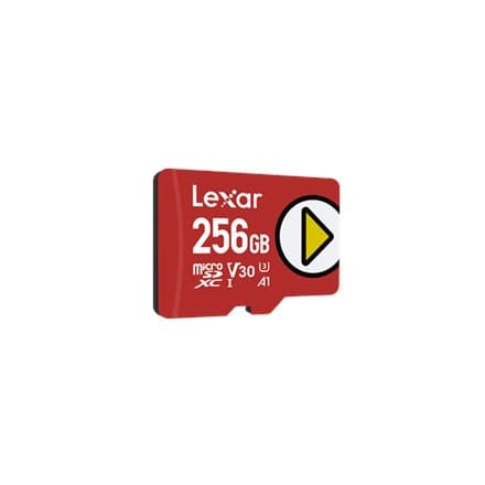 Lexar | Spela UHS-I | 256 GB | MicroSDXC | Flash-minne klass 10