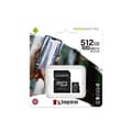 Miniatyrbillede 3 af 3: Kingston | Canvas Select Plus | 512 GB | Micro SD | Flash-hukommelse klasse 10 | SD adapter