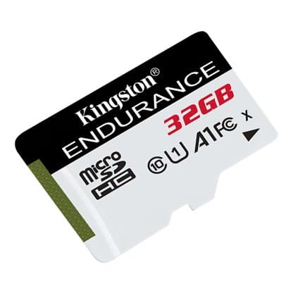 Kingston | Kestävyys | SDCE/32GB | 32 Gt | Micro SDHC | Flash-muisti luokka 10