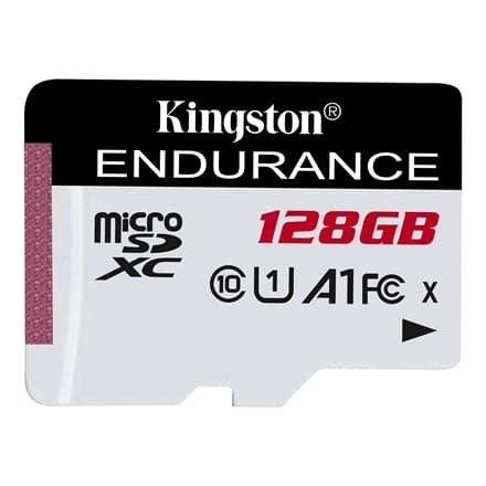 Kingston | Kestävyys 95R | 128 Gt | Micro SD | Flash-muisti luokka 10