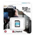 Miniatyrbild 3 av 3: Kingston | microSD-minneskort | Canvas Go! Plus | 512GB | microSDHC/SDXC | Flash-minne klass 10