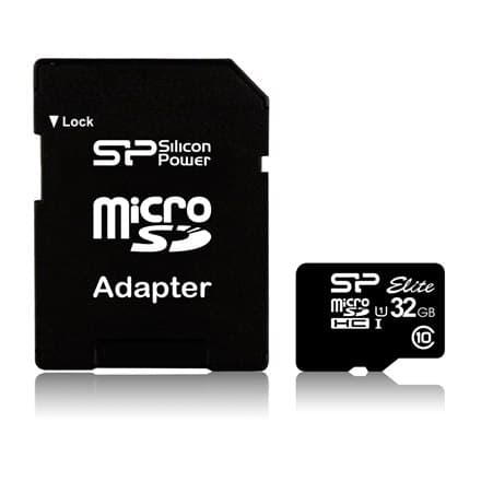 Silicon Power | Elite UHS-I | 16 Gt | MicroSDHC | Flash-muisti luokka 10 | SD-sovitin