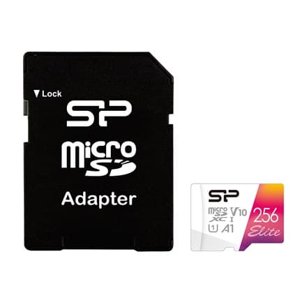Silicon Power | microSDHC UHS-I hukommelseskort | Elite | 256 GB | microSDHC/SDXC | Flash-hukommelse klasse 10