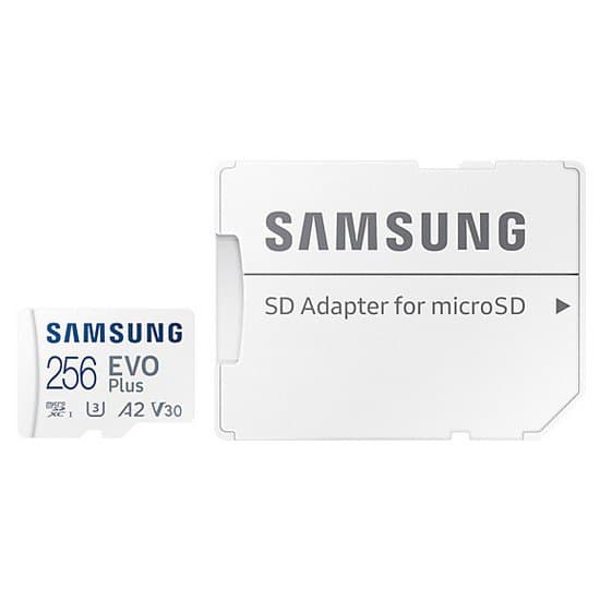 Samsung Muistikortti Micro Sd Evop 256gb Valkoinen