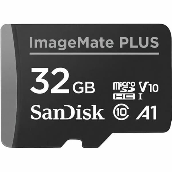 SanDisk 32 GB ImageMate Plus microSDXC UHS-1 C10, V10, 4K UHD, A1