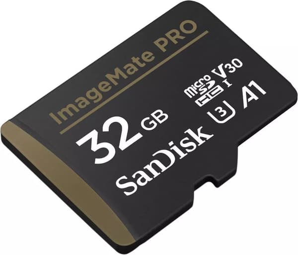 Sandisk ImageMate PRO Extreme Micro 32GB SDHC A1 U3 V30 -muistikortti