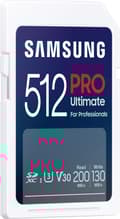Miniatyrbild 2 av 6: Samsung PRO Ultimate - SD-kort - Minneskortskamera - 200 & 130 MB/s - 512 GB