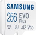 Miniatyrbild 6 av 9: Samsung EVO Plus - Micro SD-kort - inklusive SD-adapter - 160 MB/s - 256 GB