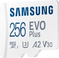 Miniatyrbild 2 av 9: Samsung EVO Plus - Micro SD-kort - inklusive SD-adapter - 160 MB/s - 256 GB